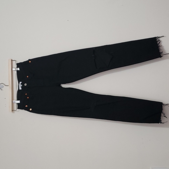 RE/DONE 90 High Rise Ankle Crop Jeans